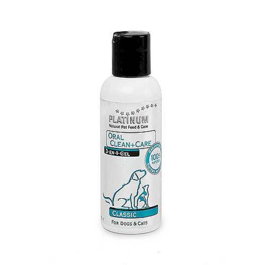 Perros Platinum Salud Dental | Platinum Classic Oral Clean + Care Gel Antisarro Para Mascotas