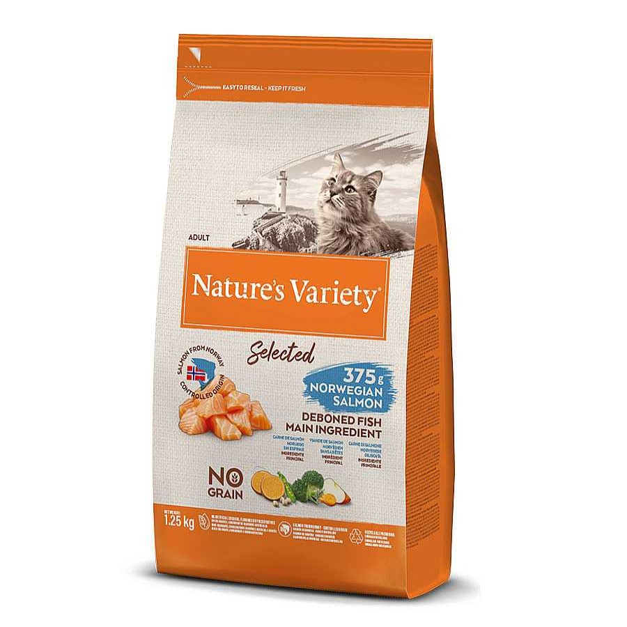 Gatos Nature's Variety | Nature'S Variety Selected Adult Salm N Noruego Pienso Para Gatos