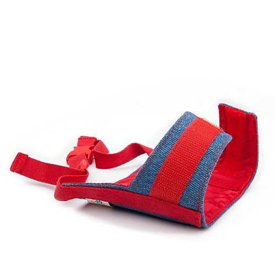 Perros Pamppy Bozales | Bozal Pamppy Con Velcro Vaquero Azul Para Perros