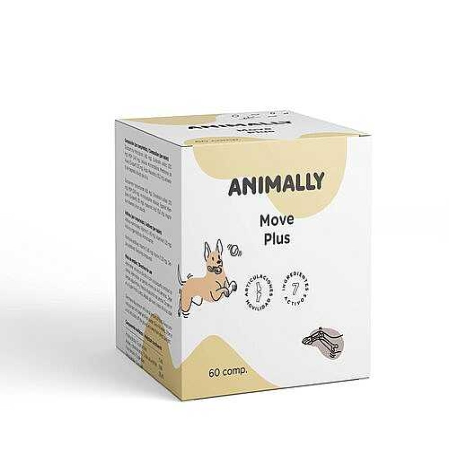 Perros Animally Relajantes | Animally Complemento Alimenticio Move Plus Para Mascotas