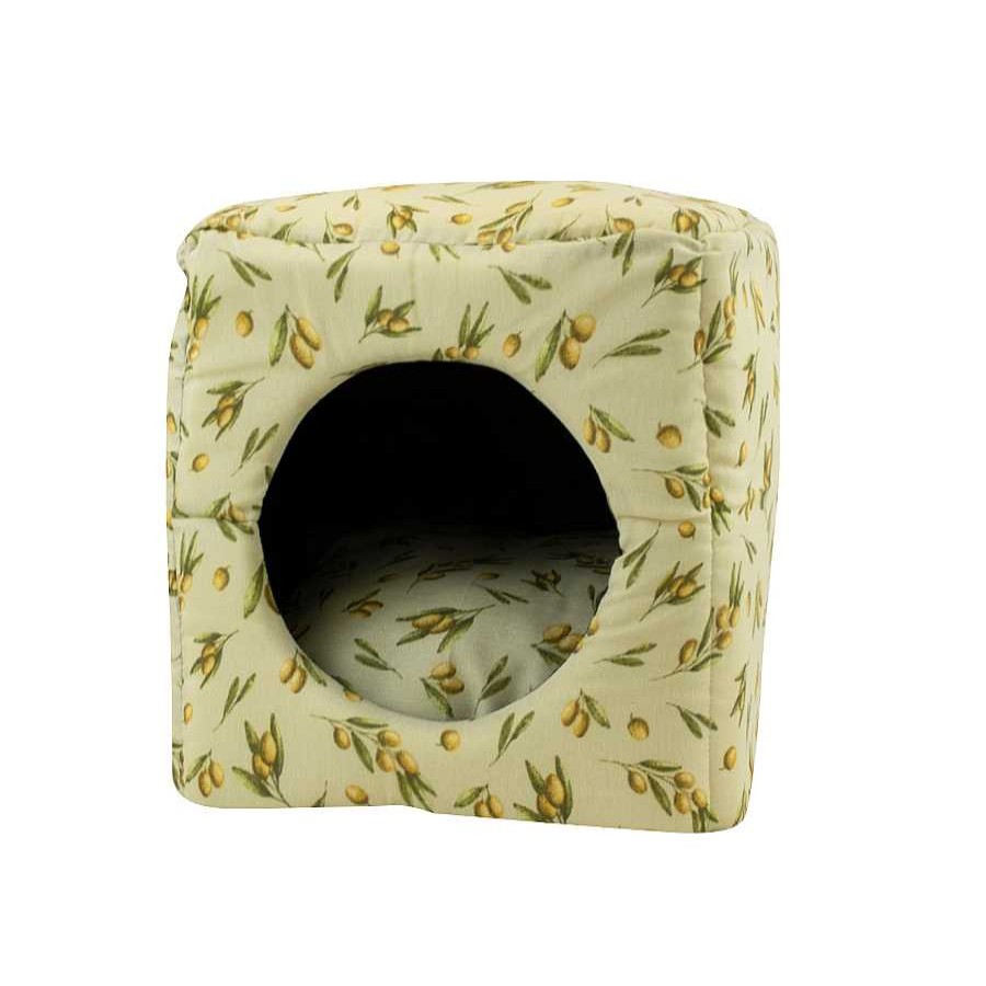 Gatos Catshion Camas Para Gatos | Catshion Relax Olive Cama Cubo Para Gatos