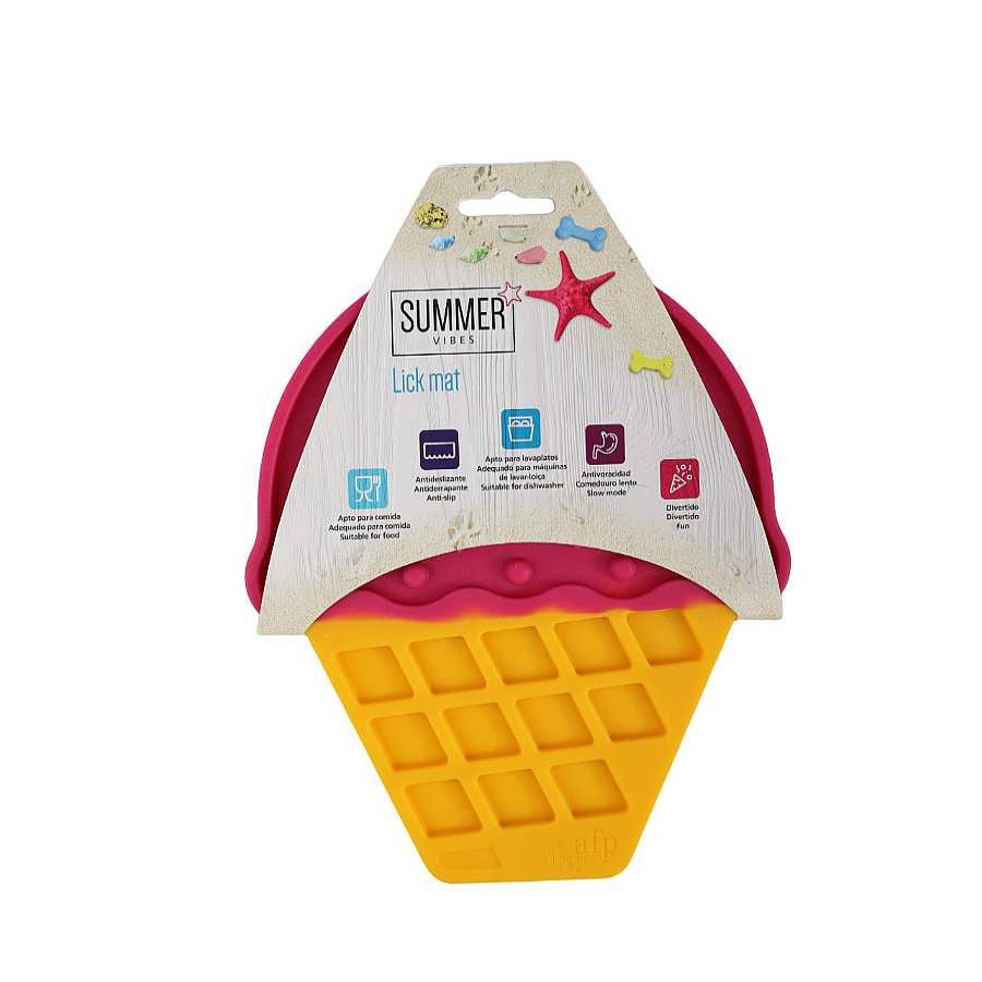 Perros Summer Vibes Comederos Y Bebederos | Summer Vibes Ice Cream Alfombra De Lamer Para Perros