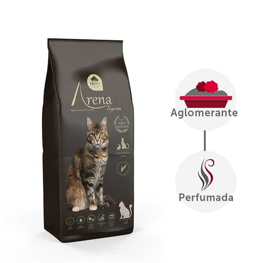 Gatos TK-Pet Arena Aglomerante | Tk-Pet Arena Aglomerante Ligera Para Gatos