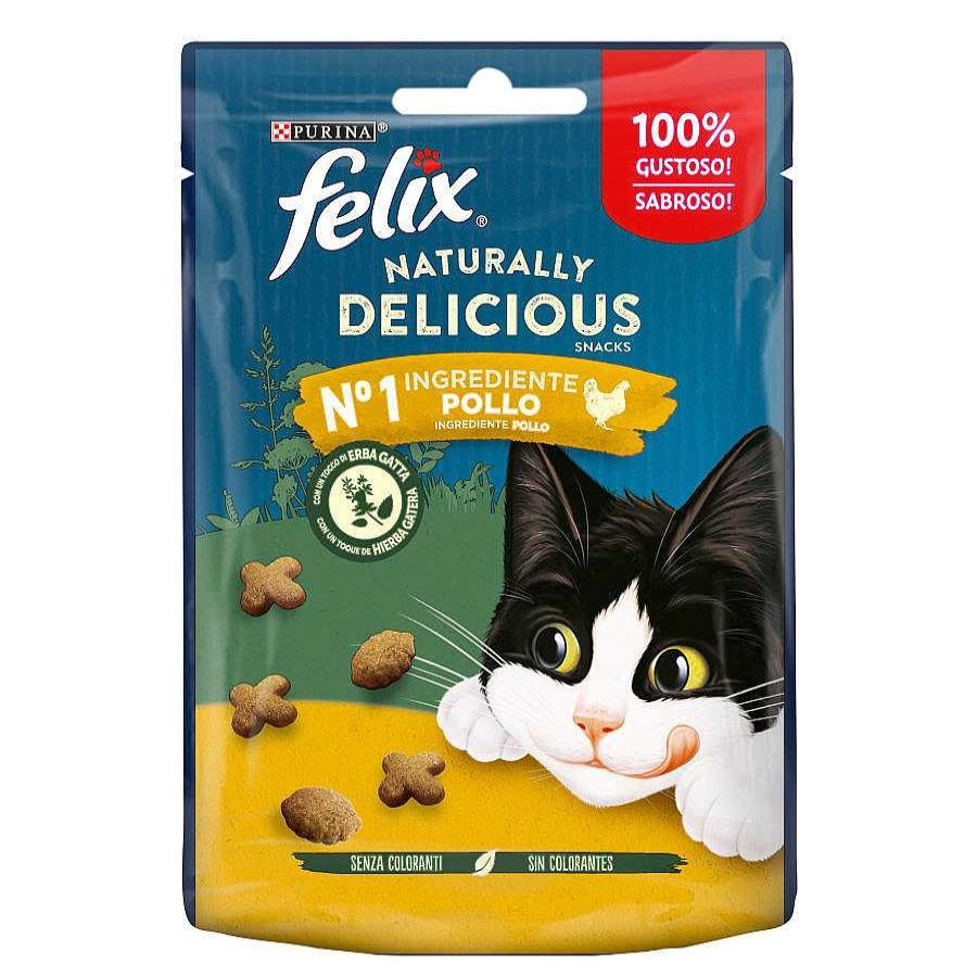 Gatos Felix Premios Y Entretenimiento | Felix Bocaditos Naturally Delicious Pollo Para Gatos