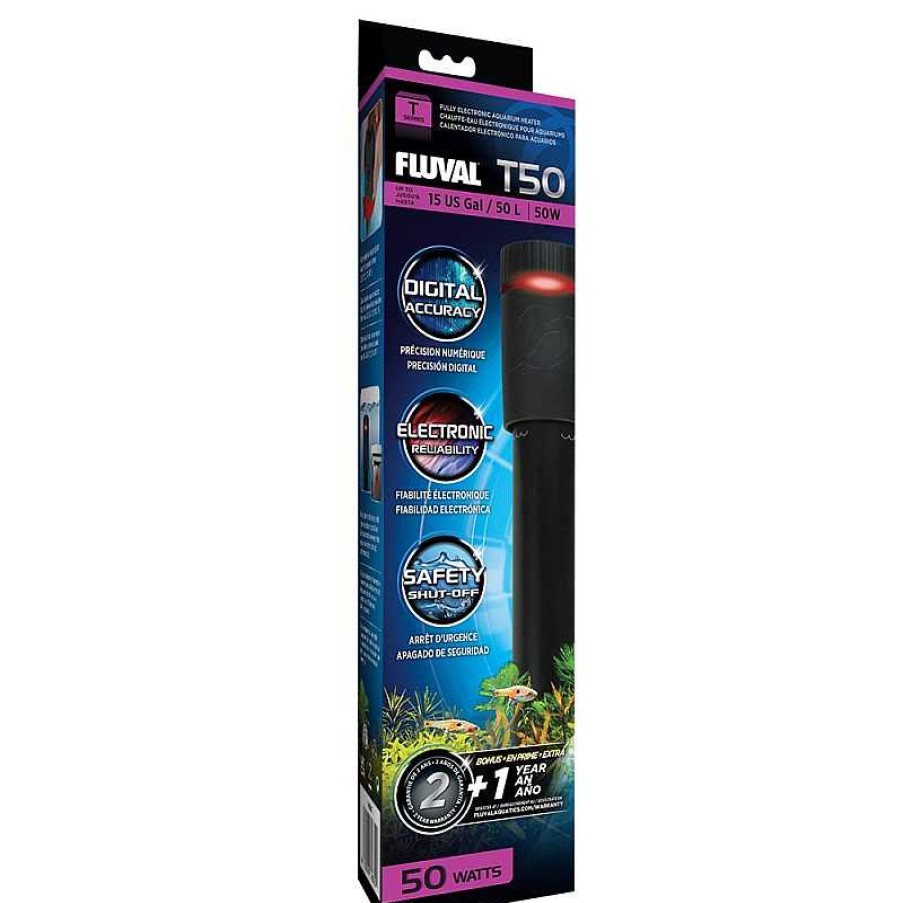 Otros Animales Fluval Temperatura | Fluval Calentador T200 Para Acuarios