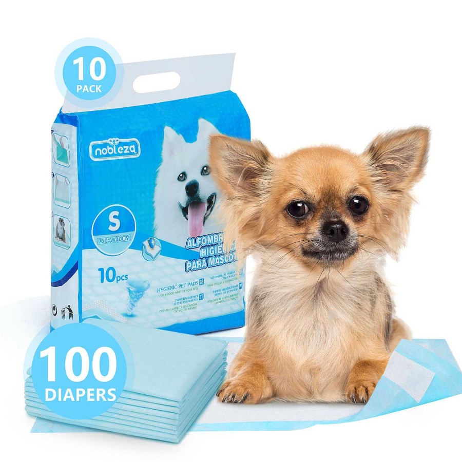 Perros Nobleza Educaci N Y Adiestramiento Para Cachorros | Nobleza Empapadores Con Adhesivo Para Cachorros- Set 100