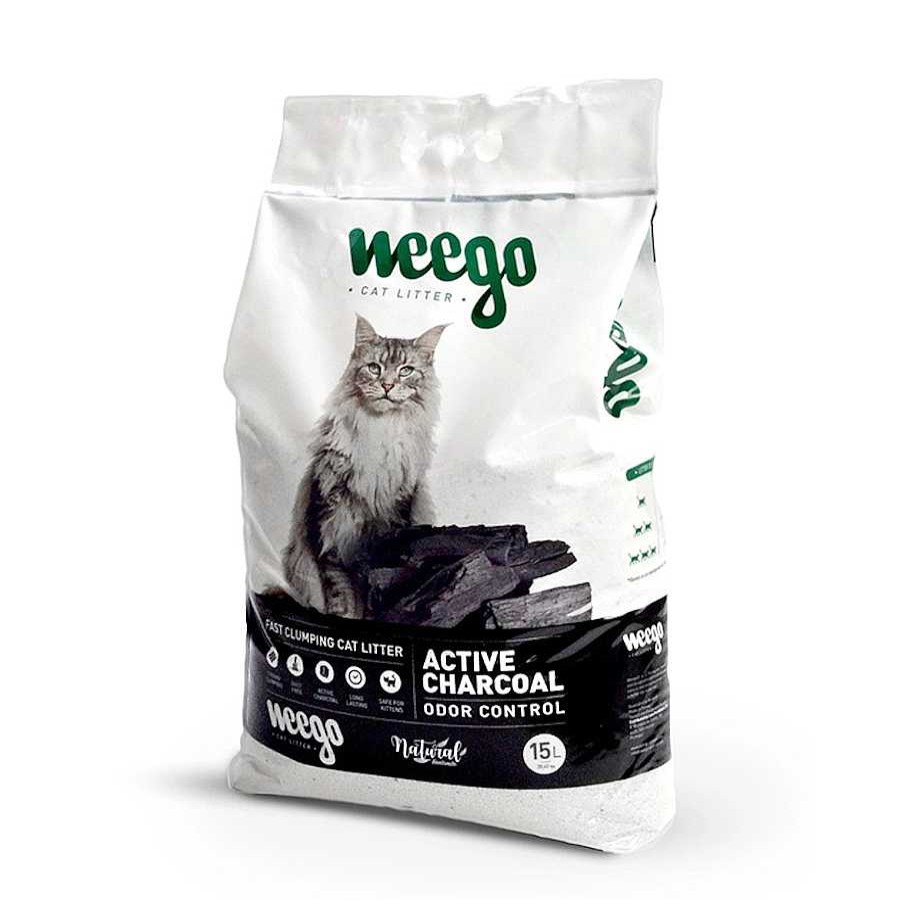 Gatos Weego Arena Aglomerante | Weego Active Charcoal Arena Aglomerante Para Gatos