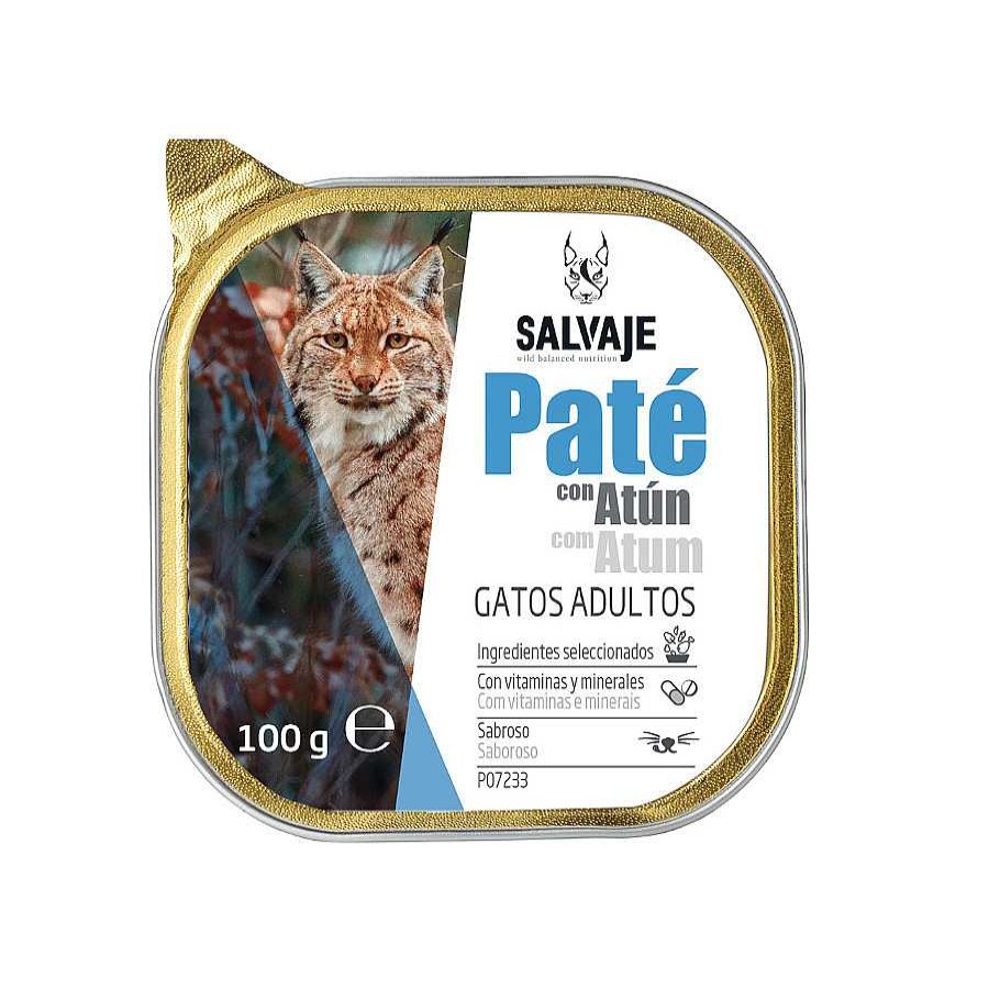 Gatos Salvaje | Salvaje Adulto At N En Pat Tarrina Para Gatos