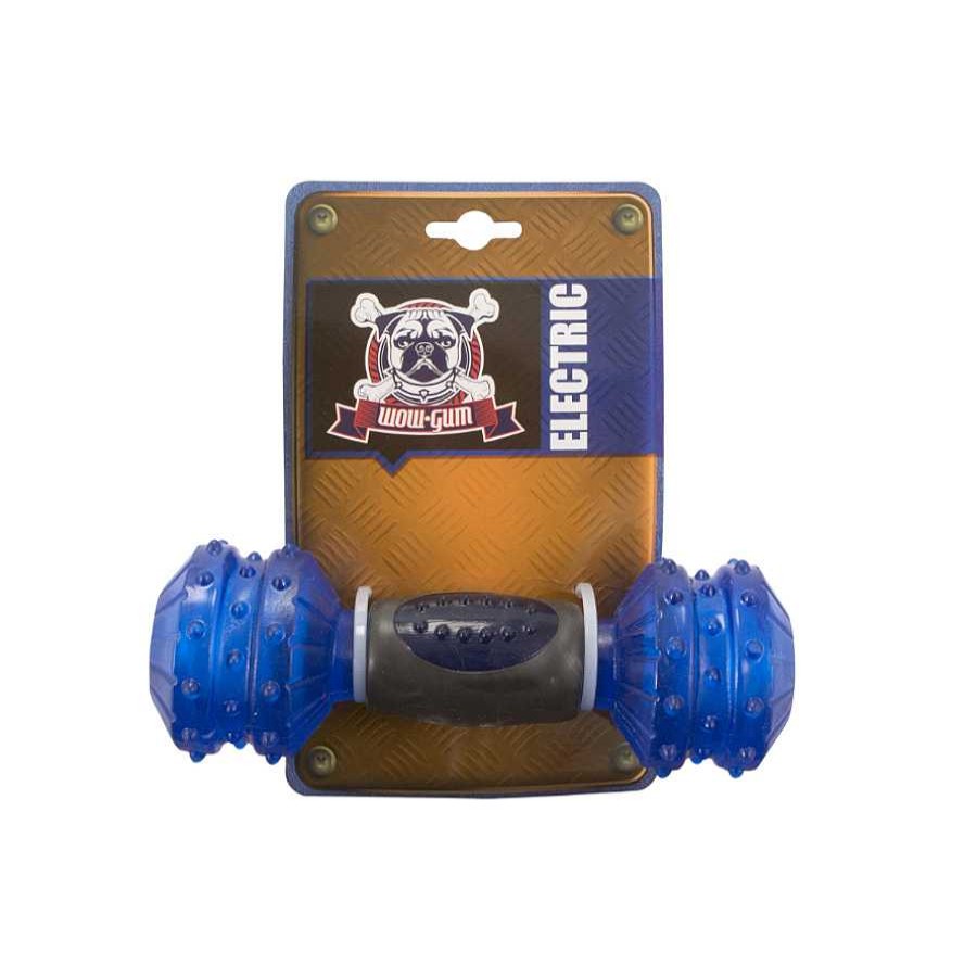 Perros Wow Gum Juguetes Para Perros | Wow Gum Electric Dumbbell Juguete Para Perros