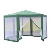 Perros Outsunny Ocio Y Tiempo Libre | Carpa Con Mosquitera Outsunny Para Jard N Color Verde