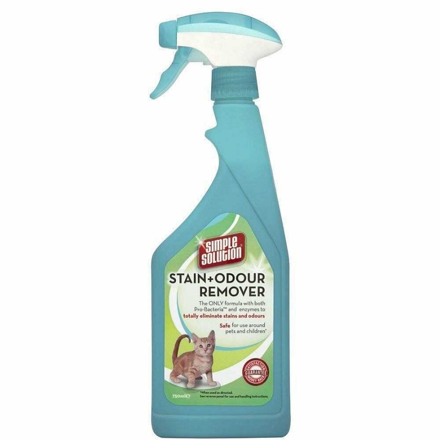 Gatos Simple Solution Limpieza Hogar | Simple Solution Spray Limpiador Para Gatos