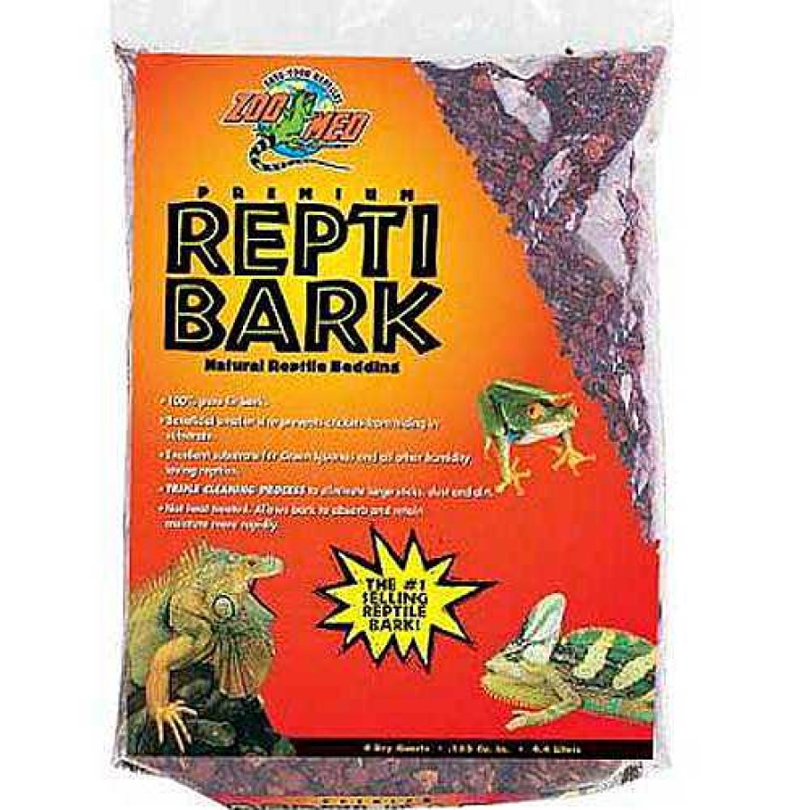 Otros Animales Zoo Med Decoraci N | Zoomed Repti Bark Sustrato Natural Para Reptiles