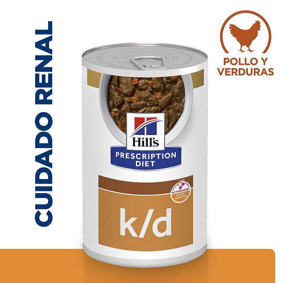 Perros Hill's | Hill'S Prescription Diet Kidney Care K/D Pollo Y Verduras En Estofado Lata Para Perros