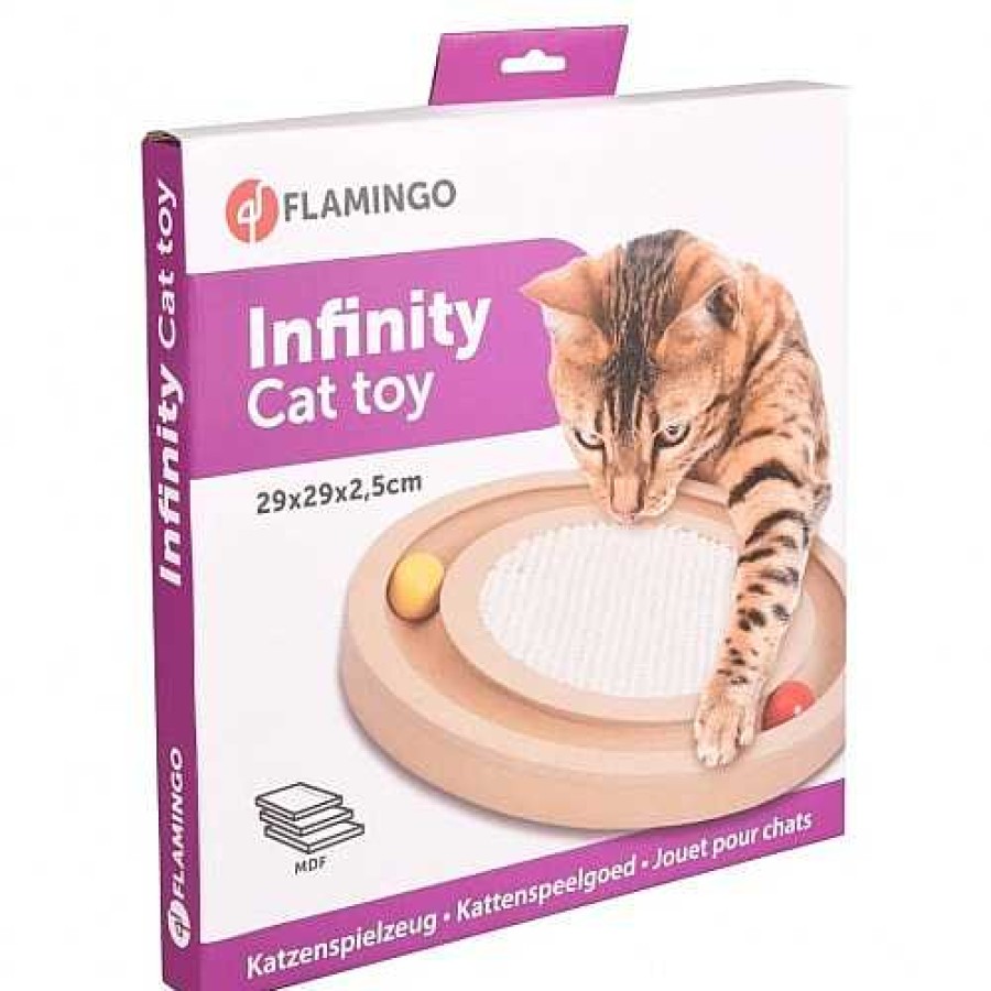 Gatos Flamingo Pelotas | Flamingo Juguete Rascador Para Gatos