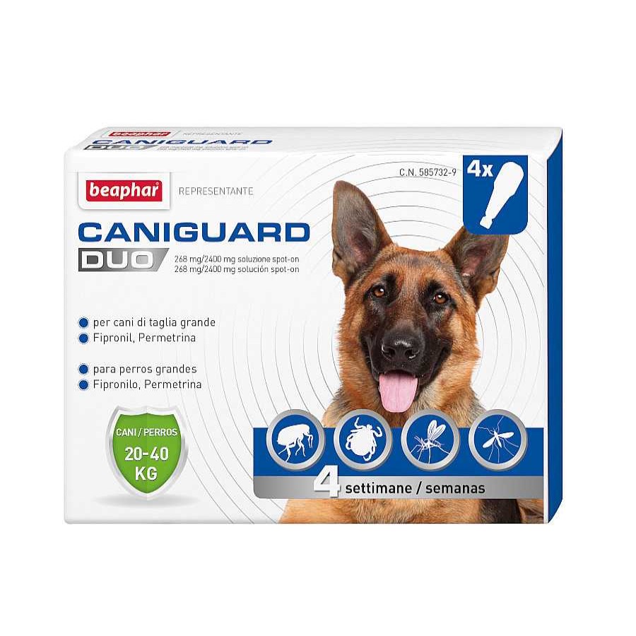 Perros Beaphar Pipetas | Beaphar Caniguard Duo Pipetas Antiparasitarias Para Perros Grandes