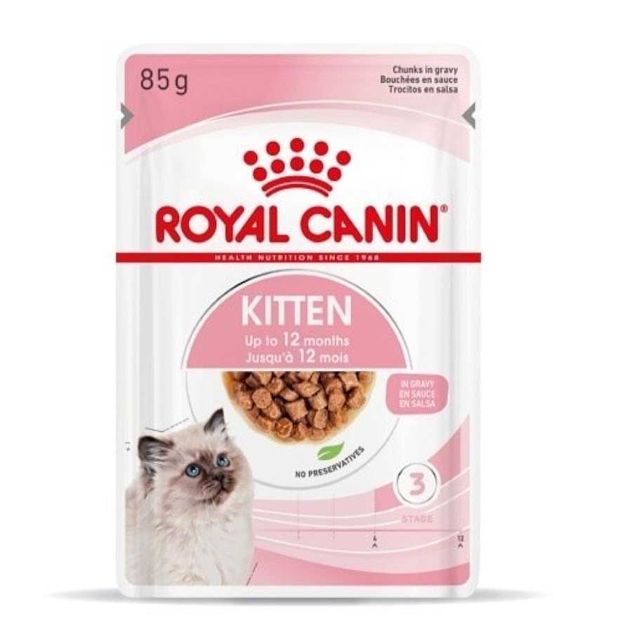 Gatos Royal Canin | Royal Canin Kitten Sobre En Salsa Para Gatos