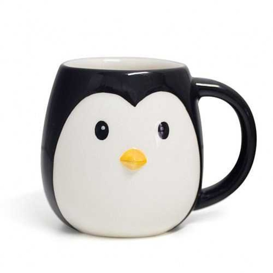 Otros Animales Balvi Menaje Hogar | Taza Mug Pingo En Forma De Ping Ino Color Blanco