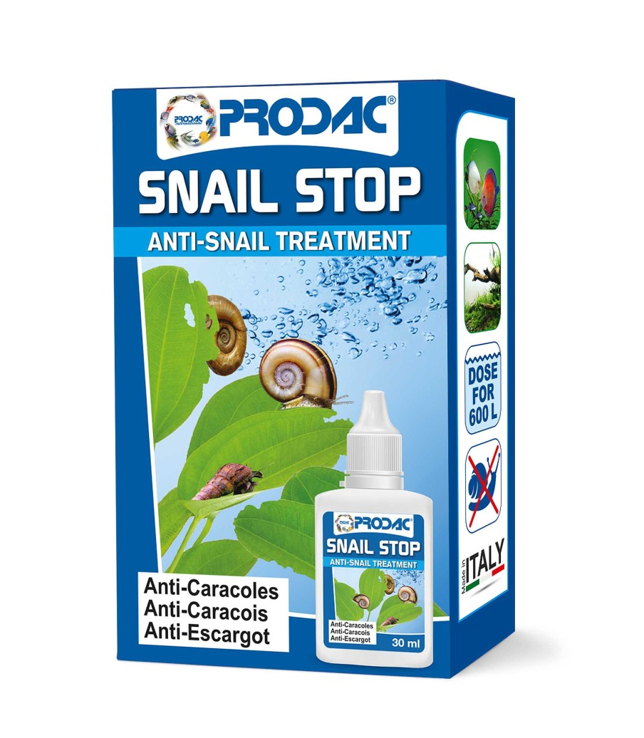 Otros Animales PRODAC Salud De Los Peces | Prodac Snail Stop Producto Para Evitar Los Caracoles De Acuarios