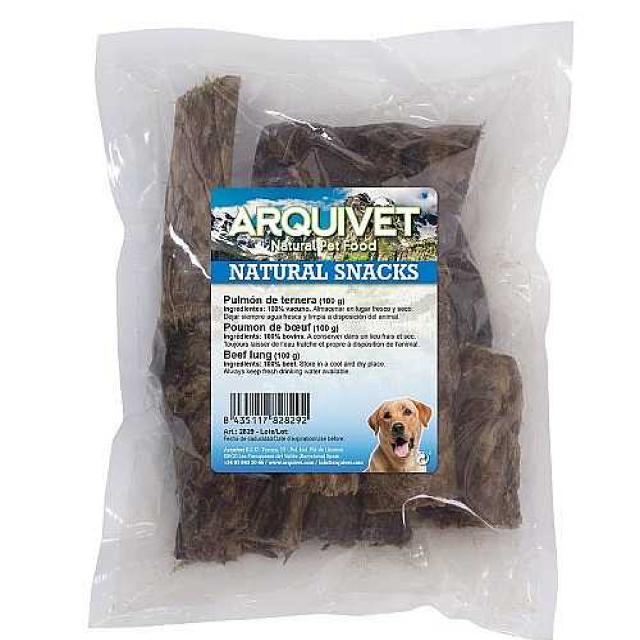 Perros Arquivet Naturales | Chuche Para Perros Arquivet Pulm N De Ternera