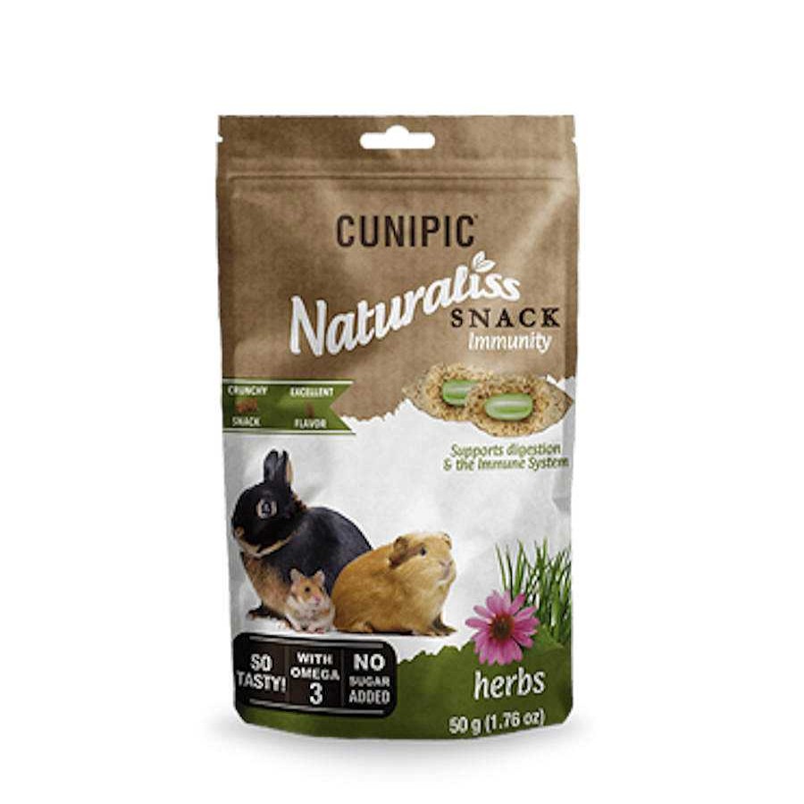 Otros Animales Cunipic Snacks | Cunipic Naturaliss Immunity Chuches De Hierbas Para Roedores