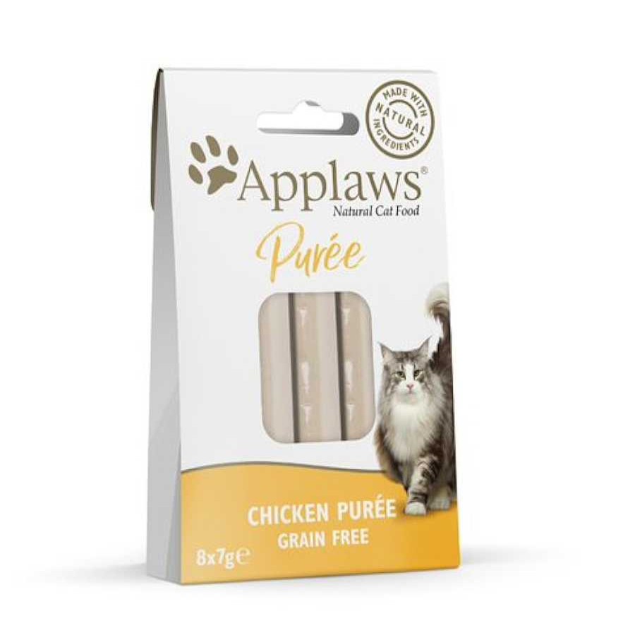 Gatos Applaws Pasta | Applaws Pollo En Pur Snack Para Gatos Pack 8