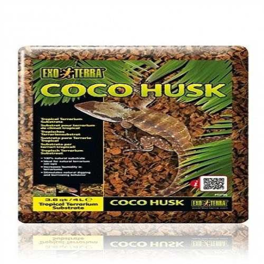 Otros Animales Exoterra Decoraci N | Sustrato Para Reptiles Exo-Terra Coco Husk