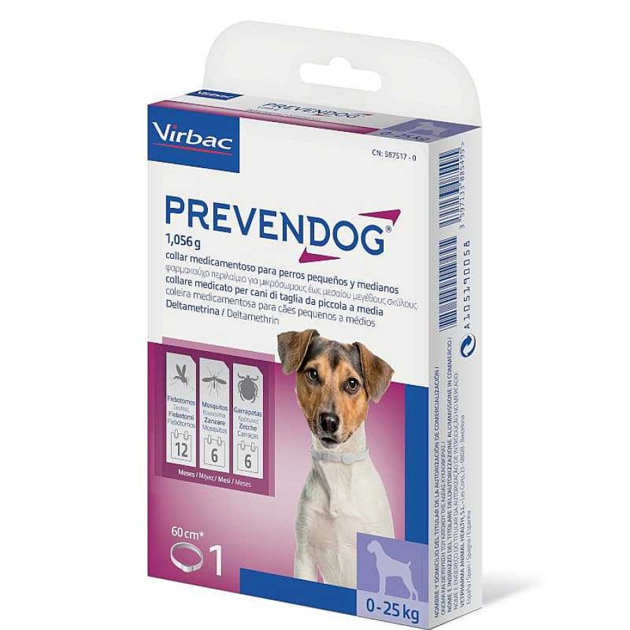 Perros Virbac Collares Antiparasitarios | Virbac Prevendog Collar Antiparasitario Para Perros Medianos