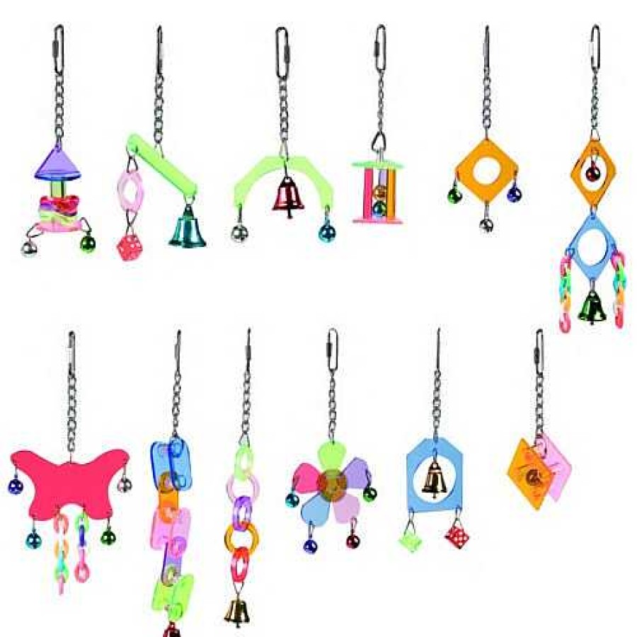 Otros Animales Flamingo Accesorios | Flamingo Juguetes Colgantes Para P Jaros