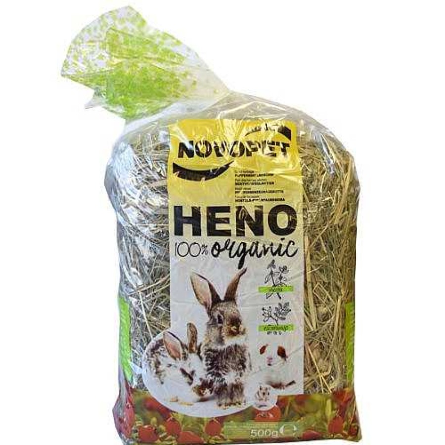 Otros Animales Novopet Snacks | Novopet Heno Menta Y Escaramujo Para Conejos