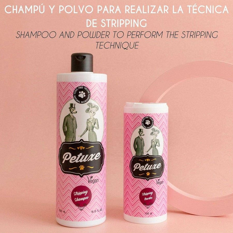 Gatos Petuxe Cosmetics Productos Para El Pelo | Petuxe Cosmetics Champ Stripping Especial Pelo Duro Para Mascotas