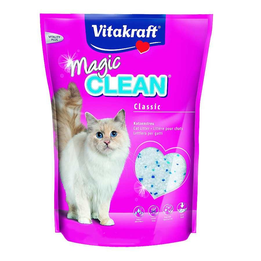 Gatos Vitakraft Arena De Silice | Vitakraft Magic Clean Perlas S Lice Lecho Para Gatos