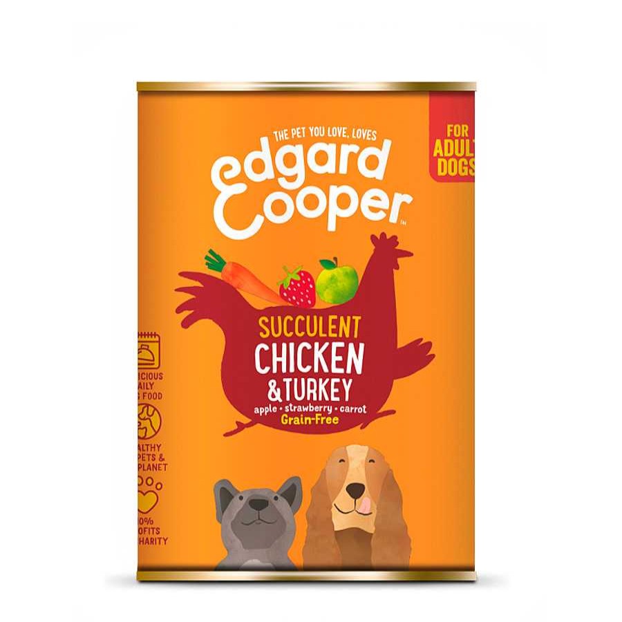 Perros Edgard & Cooper | Edgard & Cooper Adult Grain Free Pollo Y Pavo Lata Para Perros