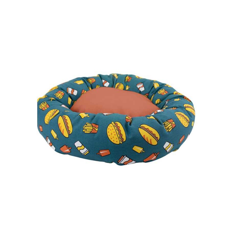 Gatos Catshion Camas Para Gatos | Catshion Donut Hamburguesas Cama Para Gatos