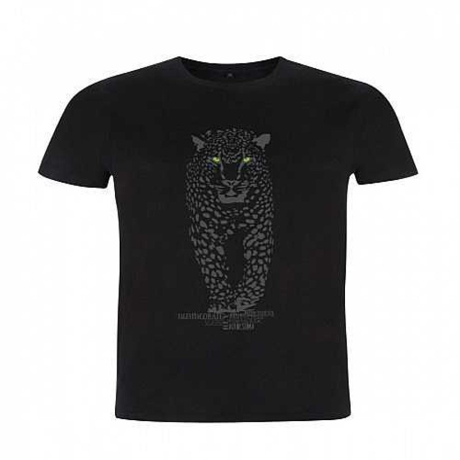 Otros Animales Animal Totem Moda Y Complementos | Camiseta Jaguar Hombre Color Negro