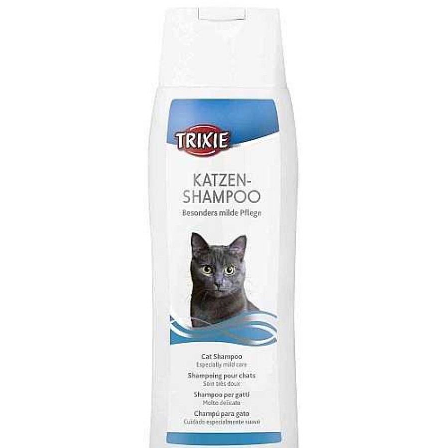 Gatos Trixie Productos Para El Pelo | Champ Para Gatos Pelo Suave Neutro Pet At Home