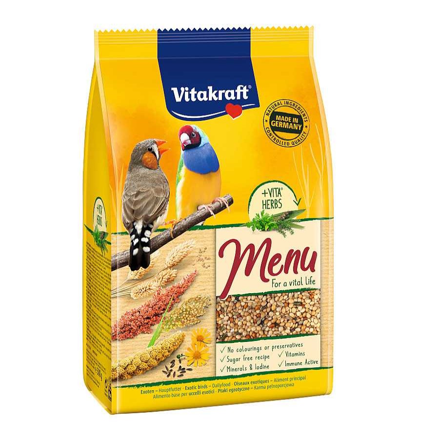 Otros Animales Vitakraft Comida | Vitakraft Men Comida Para Aves Ex Ticas Gran Voras