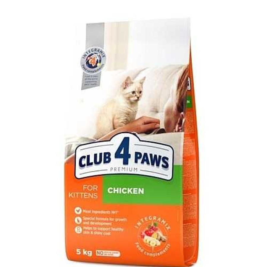 Gatos Club 4 Paws Pienso Para Gatitos | Club 4 Paws Pienso Seco Para Gatitos Pollo