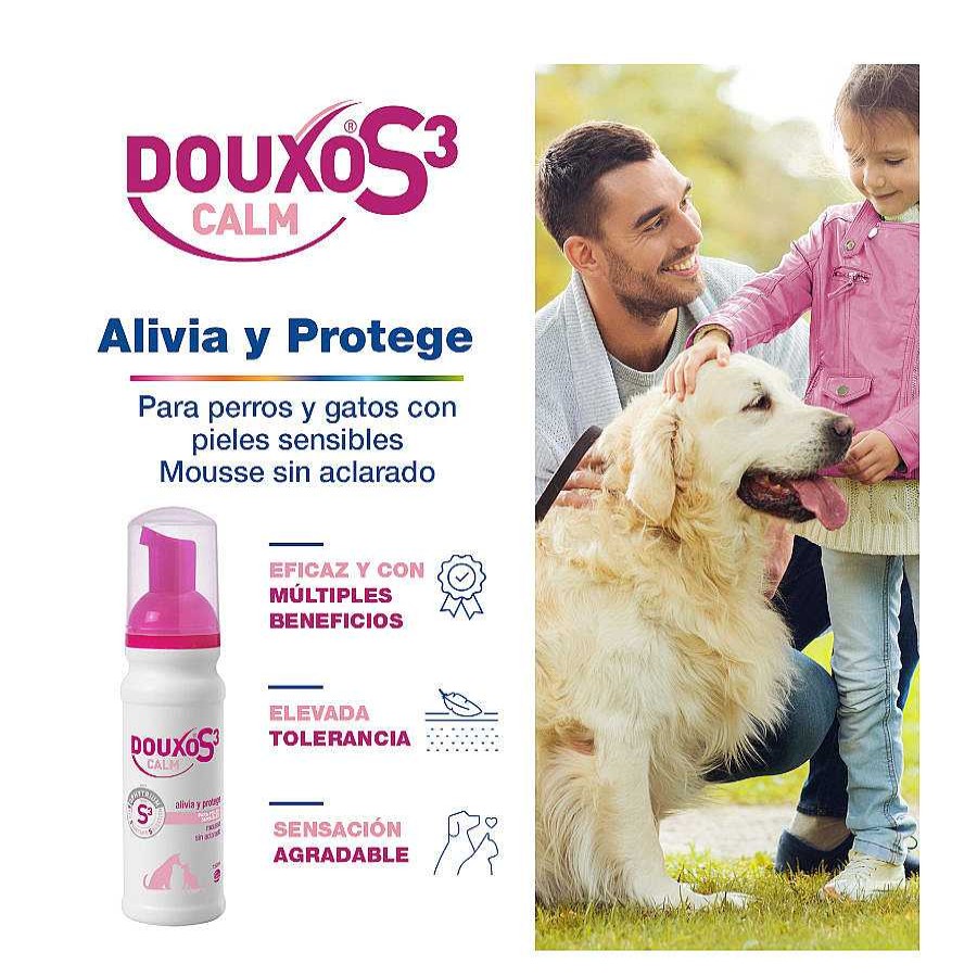 Perros Douxo Cuidado Del Pelo | Douxo S3 Calm Mousse Piel Sensible Para Mascotas