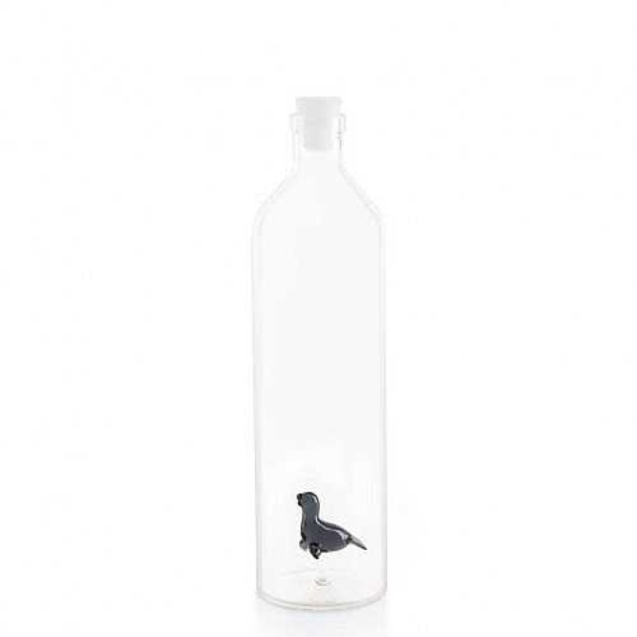 Otros Animales Balvi Menaje Hogar | Botella Para Agua Con Figura De Foca Color Transparente