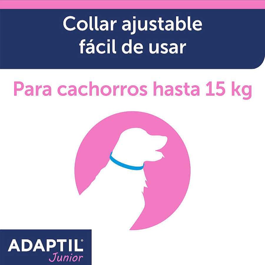 Perros Adaptil Accesorios Coche Y Viajes | Adaptil Junior Collar Anti-Estr S Para Perros