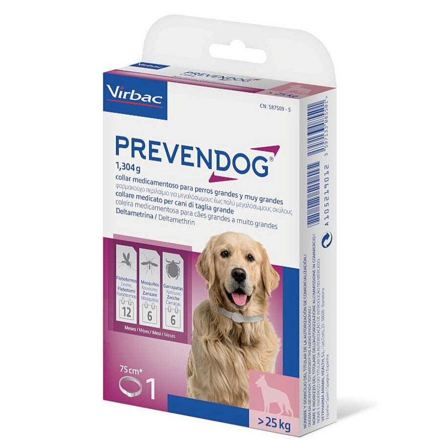 Perros Virbac Collares Antiparasitarios | Virbac Prevendog Collar Antiparasitario Para Perros Grandes