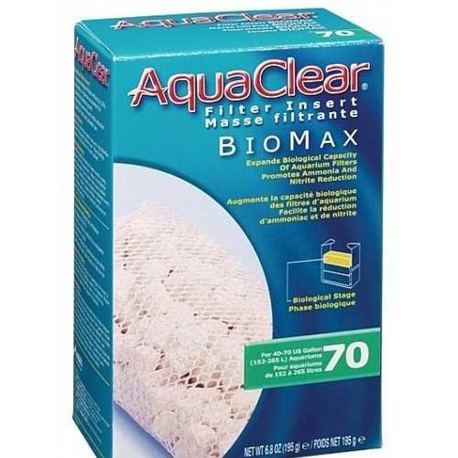 Otros Animales Aquaclear Repuestos Filtros Y Bombas | Carb N Aquaclear Biomax 70 Para Acuarios