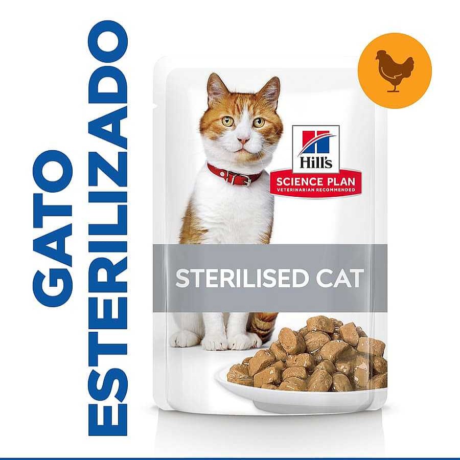 Gatos Hill's | Hill'S Science Plan Sterilized Young Adult Pollo Sobre Para Gatos