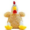 Perros TK-Pet Juguetes Para Perros | Tk-Pet Gallina De Peluche Para Perros