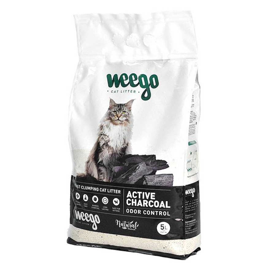 Gatos Weego Arena Aglomerante | Weego Active Charcoal Arena Aglomerante Para Gatos