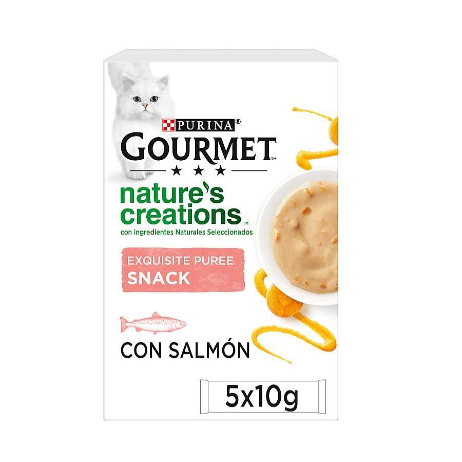 Gatos Gourmet Premios Y Entretenimiento | Gourmet Nature'S Creations Snack H Medo De Salm N Para Gatos