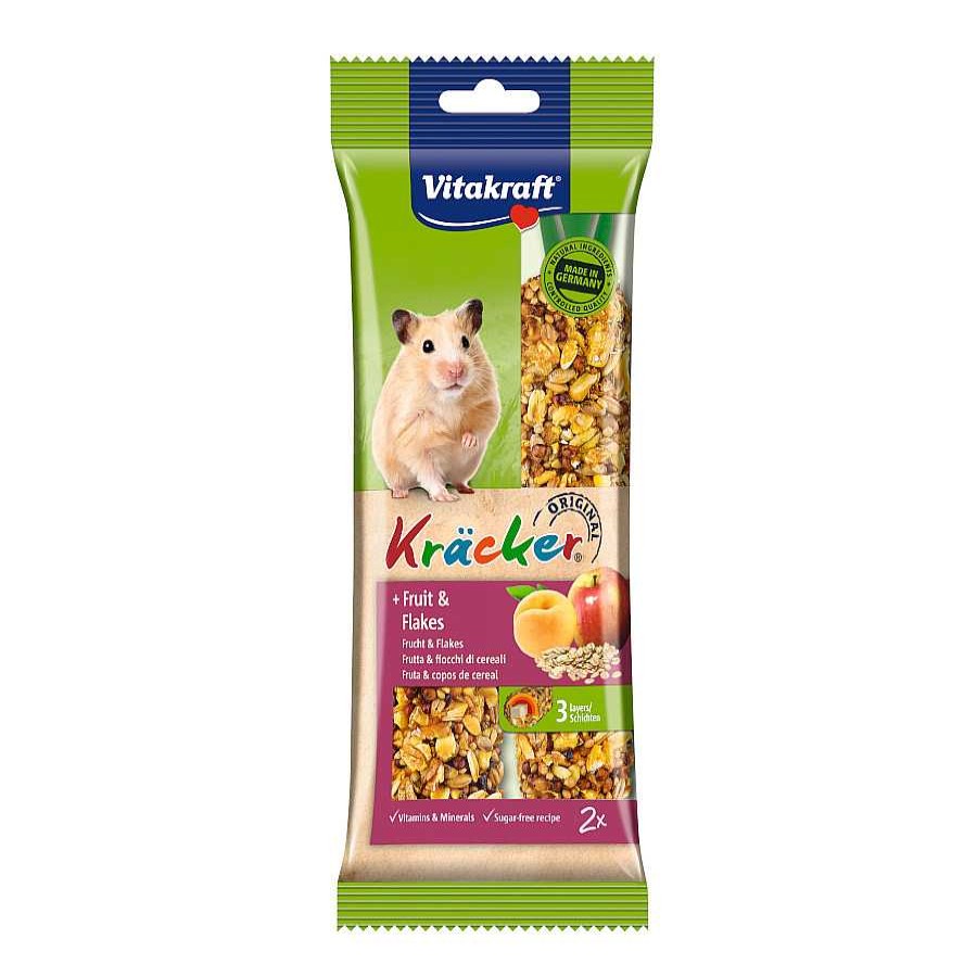 Otros Animales Vitakraft Snacks | Vitakraft Kr Cker Barritas Fruta Para H Msteres