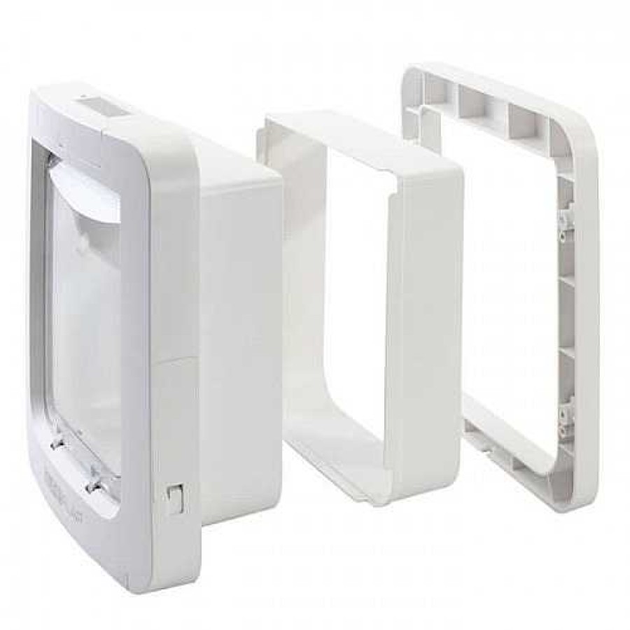 Gatos Cstore Puertas Para Gatos | Cstore Sureflap Extensi N De Tunel Grande Blanca Para Gatos