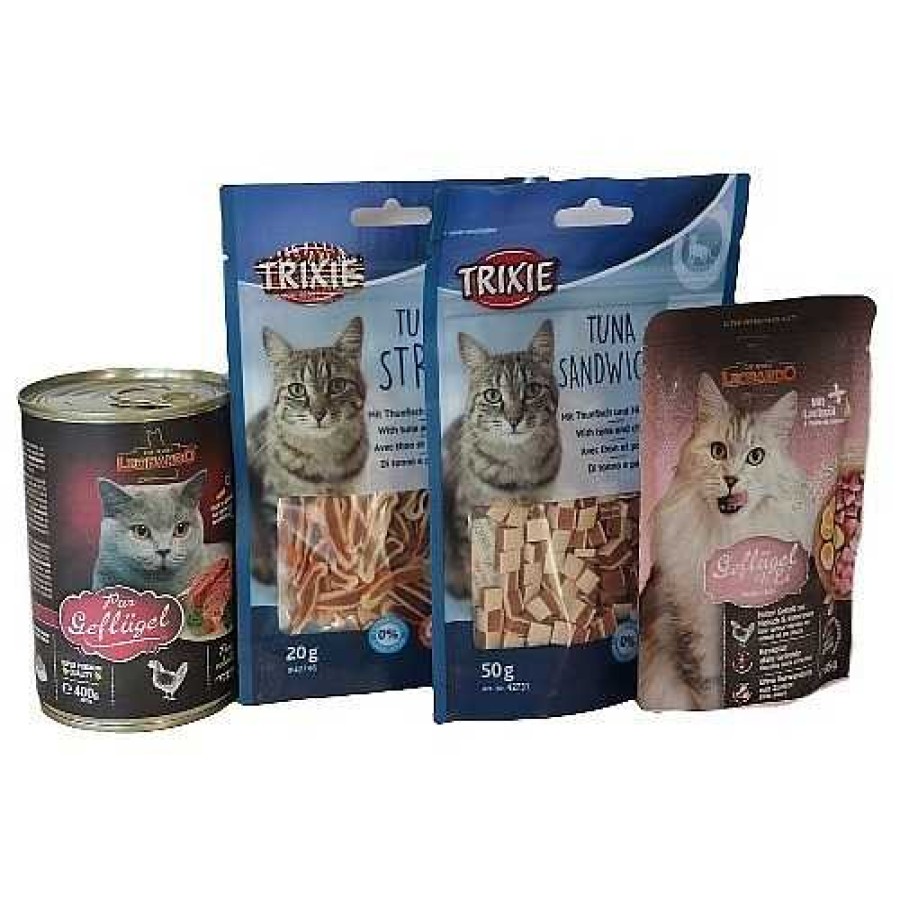 Gatos Magicsand By Ecojass Otros Lechos | Pack 4 Cajas De Arena No Aglomerante Y Snacks Olor Talco