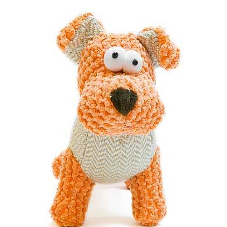 Perros TK-Pet Juguetes Para Perros | Tk-Pet Perro De Peluche Naranja Para Perros